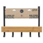 NATUREO ZWART HANDDOEKREK - Afbeelding 5