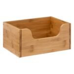 Bambou stacking basket 15 cm high