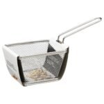 FRIETMANDJE MET 1 HANDVAT ROESTVRIJ STAAL - Afbeelding 3