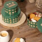 ROUND COOKIE XMAS TIN X3 ASR - Afbeelding 2