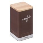 Color Edition metal cereals tin with embossed details