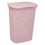 Scandi pink laundry basket 57 l