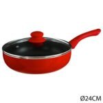 Essentielle aluminium induction sauté pan 24 cm