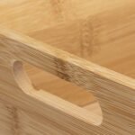 Bamboo bread basket 23 x 16 cm - Afbeelding 2