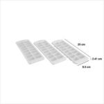 SET VAN 3 IJSBLOKJESBAKJES VAN PP MET 16 VAKJES - Image 8