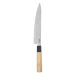 Blackbamboo stainless steel and bamboo chef's knife