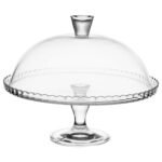 TAARTPLATEAU LARA DIAM 32 CM GLAS