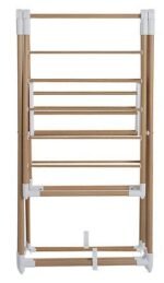 Bara wood-effect winged clothes airer 13 m - Image 10