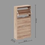 NATUREL SCHOENENKAST - 3 LADES - Afbeelding 6