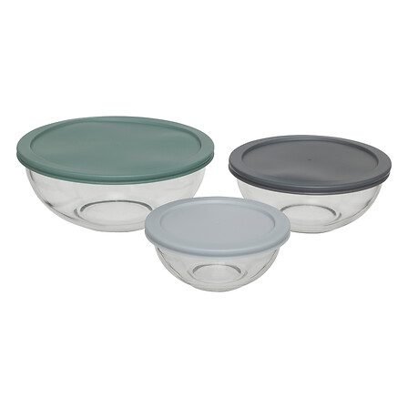 LOT BOX X3 ROUND GLAS+PE