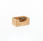 Bambou stacking basket 15 cm high - Afbeelding 2