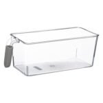 Large fridge storage box with handle