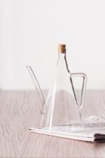 Triangular glass salad dressing bottle 0.5 l - Image 6