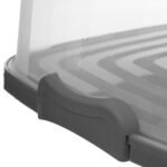 Square polypropylene cake storage box 33 x 36 cm - Afbeelding 2