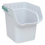 OPEN PRULLENBAK MET DEKSEL 20 L VAN KUNSTSTOF - Afbeelding 9