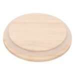 SET VAN 3 HERMETISCHE GLAZEN POTTEN MET HOUTEN DEKSEL - Afbeelding 6