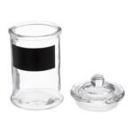 Glass jar with slate label and display 0.12 l - Afbeelding 3