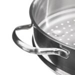 Stainless steel steamer basket 28 cm - Afbeelding 2