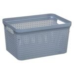 Scandi grey storage basket 5 l