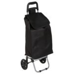 Aquarelle black 2-wheel shopping trolley - Afbeelding 2