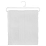 HANDDOEK 50 X 90 CM KATOEN 450 G/M2 WIT - Afbeelding 4