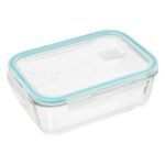 Clipeat rectangular glass container 1.73 l