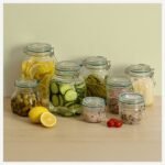 Set of 3 Jarro jars 0.15 l transparent glass - Image 6