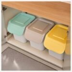 OPEN PRULLENBAK MET DEKSEL 20 L VAN KUNSTSTOF - Afbeelding 22