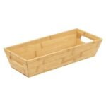 Bamboo bread basket 33 x 14 cm