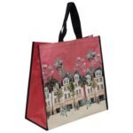 Ciudad patterned shopping bag