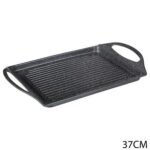 Caractère forged aluminium plancha 27 x 37 cm