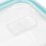 Clipeat rectangular compartmentalised glass container 0.7 l - Image 3