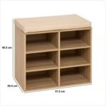 SCHOENBANK 6 PAAR MODULY L. 51,5 X B. 29,5 X H. 48,5 CM - Afbeelding 8