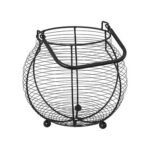 Metal egg basket 55 x 23 cm - Afbeelding 2