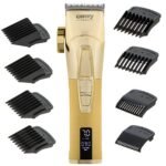 Premium metallic hair clipper with LCD