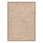 AZRA BEIGE 3D WANDDECORATIE 50X70CM