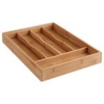 Bambou 5-compartment cutlery tray