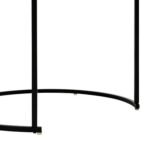 SET VAN 3 NOAN ZWARTE BIJZETTAFELS L54 45 35CM - Afbeelding 5