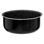 Pressed aluminium saucepan without removable handle 20 cm