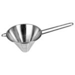 Stainless steel conical sieve diam 16 cm