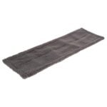 Smooth microfibre replacement cloth for telescopic broom