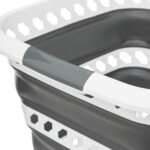 COLLAPSIBLE BASKET 40L WHITE - Afbeelding 2