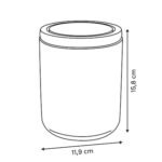 CÔME" MARMEREN TAFELAFVALBAK - Afbeelding 5