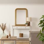 SPIEGEL MET LIJST ADÈLE 103 X 74 CM GOUD - Afbeelding 5