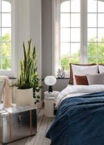 KOFFIETAFEL ASHDAL DIAMETER 32,5 CM KLEI METAAL - Afbeelding 5