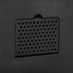 Delta square pedal bin 30 l carbon metal - Image 2