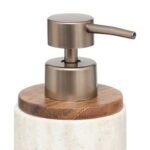 CÔME" ZEEPDISPENSER MARMEREFFECT - Afbeelding 3