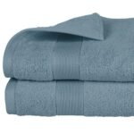 DOUCHELAKEN 70 X 130 CM KATOEN 450 G/M2 ORANJE - Image 3