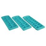 SET VAN 3 IJSBLOKJESBAKJES VAN PP MET 16 VAKJES