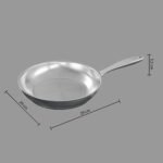 Résilience stainless steel frying pan 28 cm - Afbeelding 5